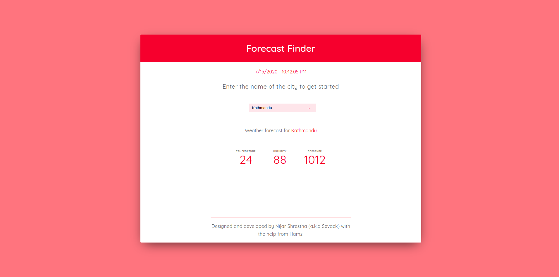 forecast_finder